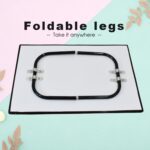 Foldable Mix Design Games Table Board || Bed Study Table (48 × 28 Cm / 1 Pc) - Back View by Nari Haat, Indian ethnic...