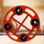 Gas Cylinder Trolley - Closeup Embroidery by Nari Haat, Indian ethnic wear, women clothing, designer suit