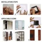 Automatic Door Closer Punch-Free Automatic Sensor Door Closer With 4 Screw - Full Detail by Nari Haat, Indian ethnic ...