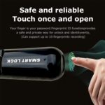 Small USB Rechargeable Smart Fingerprint Padlock for Locker - Fabric Detail by Nari Haat, Indian ethnic wear, women c...