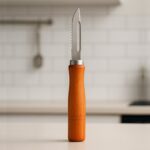 Stainless Steel Vegetable Peeler with Wooden Handle