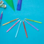 Multi Colour Gel Pen Set, Set of 6 Colours (6 Pcs Set) - Closeup Embroidery by Nari Haat, Indian ethnic wear, women c...