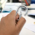 Stainless Steel Snap Hook (7×70 MM / 1 Pc) - Closeup Embroidery by Nari Haat, Indian ethnic wear, women clothing, de...