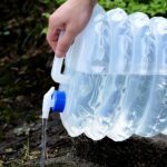 Collapsible Camping Water Container with Tap