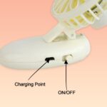 Mini USB Handheld Fan – Portable Rechargeable Mini Fan for Home & Travel - Closeup Embroidery by Nari Haat, Indian ...