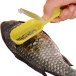 Effortless Fish Cleaning: Scraper, Grater & Brush in One (1 Pc) - Closeup Embroidery by Nari Haat, Indian ethnic wear...