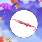 3 Fold Manual Open Umbrella  Umbrella for Women, Men & Kids (1 Pc) - Back View by Nari Haat, Indian ethnic wear, wome...