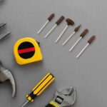 Mounted Points Abrasive Stone Head Grinding Wheel Bits Rotary Tool Kit (6 Pcs) - Neckline Detail by Nari Haat, Indian...