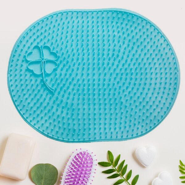 Silicone Bath Massage Cushion with Suction Cup (35×28 CM / 1 Pc) - Front View by Nari Haat, Indian ethnic wear, wome...