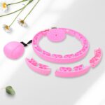 Smart Fitness Hula Hoops with Ball and Intelligent Counter (1 Pc / Loose) - Closeup Embroidery by Nari Haat, Indian e...