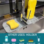 Silicone Sink Faucet Pad / Mat (1 Pc / 33x12 Cm) - Back View by Nari Haat, Indian ethnic wear, women clothing, design...