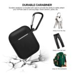 Silicone Shockproof Protection Wireless Headphones Carrying Box Cover Metal Keychain - Back View by Nari Haat, Indian...