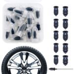 Tire Repair Rubber Nail Car Tire Repair Nails Tire Repair Rubber Screws, (10 Pcs Set) - Front View by Nari Haat, Indi...