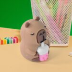 Cartoon Shape Pencil Sharpener with Built-In Eraser (1 Pc) - Back View by Nari Haat, Indian ethnic wear, women clothi...