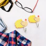 Multipurpose Self-Adhesive Hooks (Heavy Duty): Bathroom, Kitchen, Office - Sleeve Design by Nari Haat, Indian ethnic ...