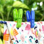 Plastic Cloth Clips for cloth Dying cloth clips (multicolour) - Closeup Embroidery by Nari Haat, Indian ethnic wear, ...