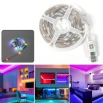 Multi Coloured 10M RGB LED Strip Lights (1 Pc) - Front View by Nari Haat, Indian ethnic wear, women clothing, designe...