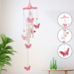 Butterfly Bell Wind Chimes Creative (1 Pc) - Back View by Nari Haat, Indian ethnic wear, women clothing, designer suit