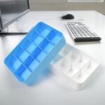 Multi-Function Desktop Drawer Storage Box 10 Grid Underwear Socks Box (2 Pc Set) - Back View by Nari Haat, Indian eth...