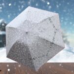 2 Fold Sun Protective Solid Foldable Outdoor Umbrella - Neckline Detail by Nari Haat, Indian ethnic wear, women cloth...