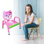 Cartoon Baby Chair Steel Cushion & Comfortable Baby Chair High Quality Chair (1 Pc) - Front View by Nari Haat, Indian...
