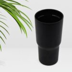 STAINLESS STEEL VACUUM INSULATED MUG, Tumbler (590ml) - Neckline Detail by Nari Haat, Indian ethnic wear, women cloth...