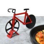 Bicycle Pizza Cutter (1 Pc): Stainless Steel, Unbreakable Handle - Back View by Nari Haat, Indian ethnic wear, women ...