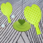 Table Tennis Racquet with Ball Perfect Kids Toy and Game Accessories - Fabric Detail by Nari Haat, Indian ethnic wear...