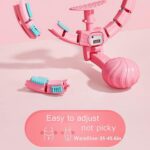 Smart Hula Hoops with Spinning Ball and Intelligent Counter (1 Pc) - Sleeve Design by Nari Haat, Indian ethnic wear, ...