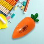 Student Pencil Sharpener Cartoon Carrot Design Suitable for Kids  Stationery 1 Pc - Closeup Embroidery by Nari Haat, ...
