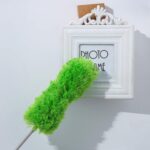 Adjustable Long Handle, Microfiber Duster for Cleaning, Microfiber Hand Duster Washable Microfiber Cleaning Tool Exte...