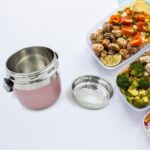 Leak-Proof Thermos Flask: Keeps Food Hot & Fresh (Stainless Steel, Multi-Color) - Full Detail by Nari Haat, Indian et...