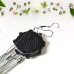 Solar LED Wind Chime with Tubes Soothing Sound & Colorful Glow (1 Set) - Back View by Nari Haat, Indian ethnic wear, ...