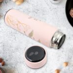 Printed Smart Vacuum Insulated Water Bottle (1 Pc / 500 ML Approx / Multicolor) - Neckline Detail by Nari Haat, India...