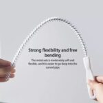 One Tool for All Drains! Kitchen, Sink, Shower Clog Remover (47cm) - Sleeve Design by Nari Haat, Indian ethnic wear, ...