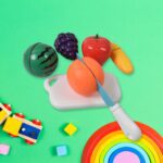 Realistic Sliceable Fruits Cutting Play Toy Set (7 Pcs Set) - Front View by Nari Haat, Indian ethnic wear, women clot...