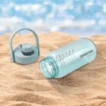 Plastic water bottle With Carry Handle (1 pc / 1500 ML) - Back View by Nari Haat, Indian ethnic wear, women clothing,...