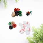 Bicycle Shape Key Chain Holder (pack of 4) - Closeup Embroidery by Nari Haat, Indian ethnic wear, women clothing, des...