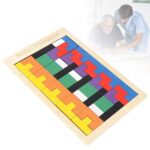 Wooden Blocks Puzzle Children's Educational Toys - Closeup Embroidery by Nari Haat, Indian ethnic wear, women clothin...