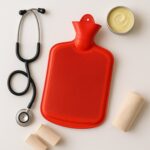 Rubber Hot Water Heating Bag for Pain Relief (Large) - Sleeve Design by Nari Haat, Indian ethnic wear, women clothing...