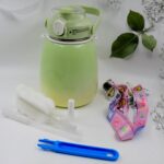 Stainless Steel Mug / Bottle Vacuum Insulated Cup With Handle (1200 ML) - Back View by Nari Haat, Indian ethnic wear,...