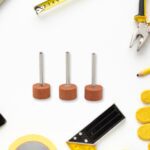 Wool Felt Polishing Buffing Wheels, Wool Felt Mounted Polishing Bits (3 Pcs Set) - Back View by Nari Haat, Indian eth...