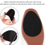 Non-Slip Shoe Pads, Rubber Shoe Sole Protector Pads,  for Ladies Shoes, High Heels - Back View by Nari Haat, Indian e...