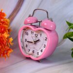 Mini Cute Alarm Clock Small Kids and Students (Mix Design & Color / 1 Pc) - Full Detail by Nari Haat, Indian ethnic w...