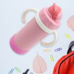 Stainless Steel Water Bottle With Handle & Straw Leak Proof, Rust Proof, Hot & Cold Drinks, Gym Sipper BPA Free Food ...