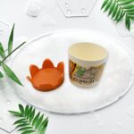 Plastic Round Tissue Box For Toilet Tissue Case Paper Box (1 Pc) - Closeup Embroidery by Nari Haat, Indian ethnic wea...