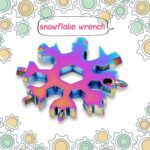 Durable & Portable 18-in-1 Snowflake Multi-Tool – Bottle Opener, Screwdriver & Wrench Kit - With Dupatta by Nari Ha...