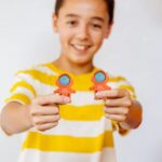 Cutest Astronaut Space Look Pencil Erasers (1 Pc) - Closeup Embroidery by Nari Haat, Indian ethnic wear, women clothi...