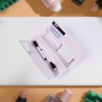 8 in 1 Compass Box, Geometry Box 2 Compartment, Pencil Box - Back View by Nari Haat, Indian ethnic wear, women clothi...