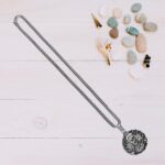 Hanuman Locket With Chain, Pendant Necklace Chain (1 Pc) - Sleeve Design by Nari Haat, Indian ethnic wear, women clot...